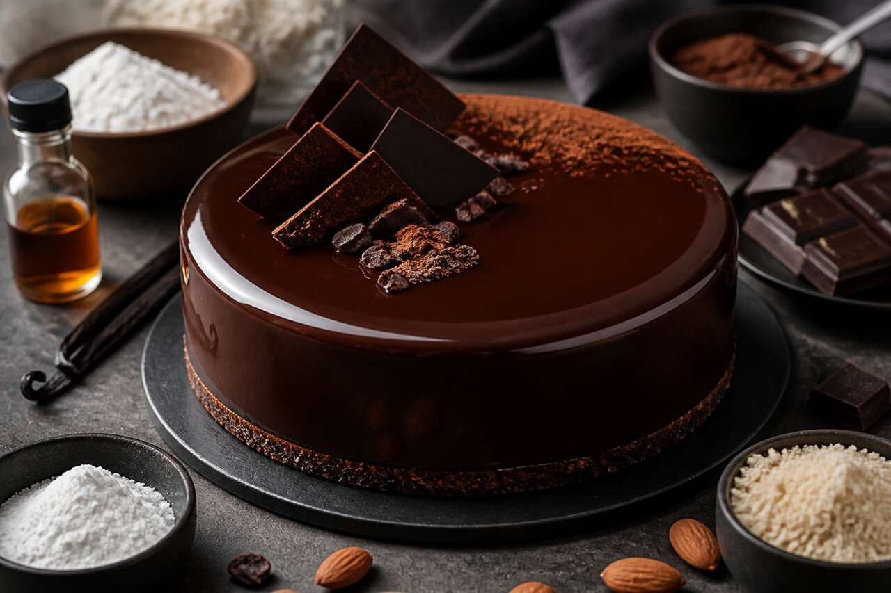 Entremet tout chocolat sans gluten : une recette gourmande