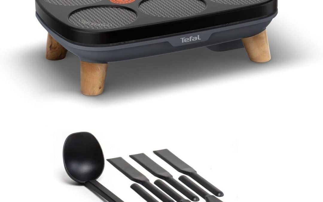 Test du crêpier électrique Tefal Gourmet PY901BF1 : performance et rangement simple